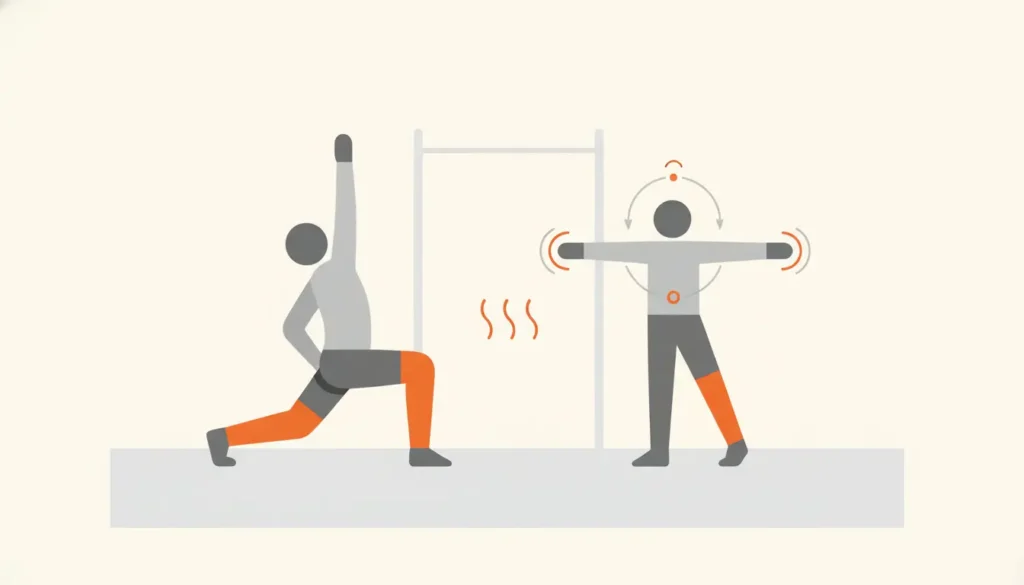 How to warm up for calisthenics training