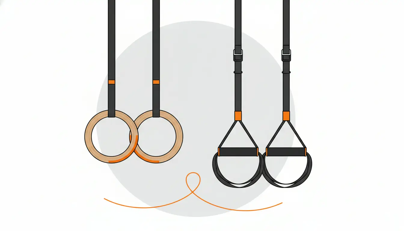 Gymnastic rings vs TRX