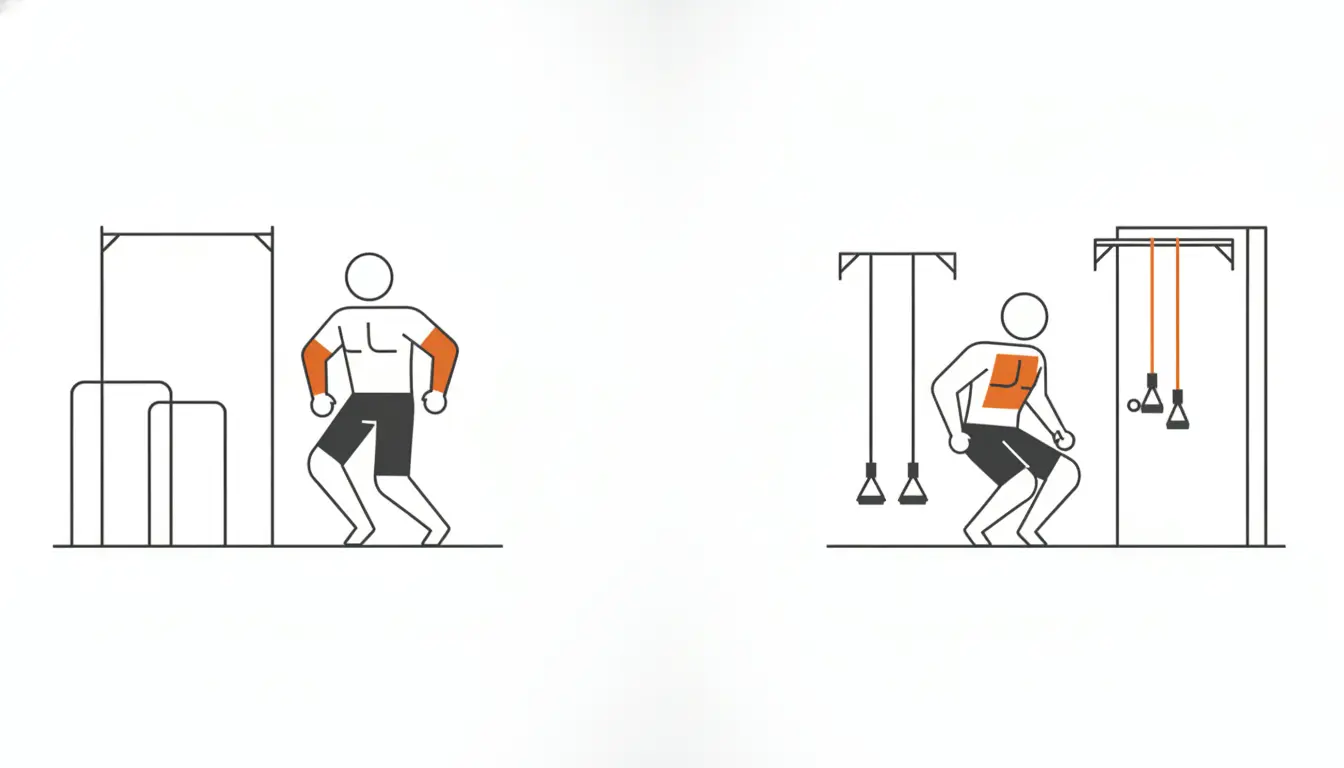 Workout at the gym vs workout at home