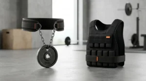 dip belt vs weighted vest